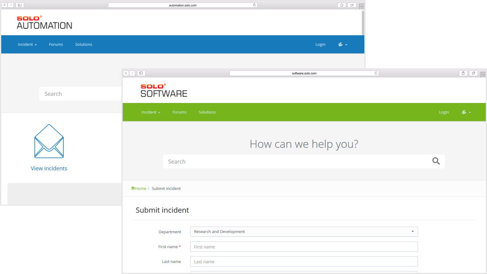 Satellite Help Desk Software with Multiple Customer Portals