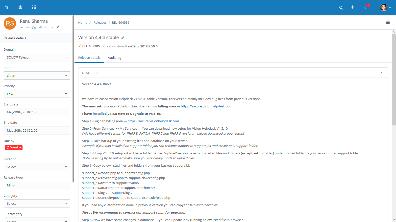 Release Management