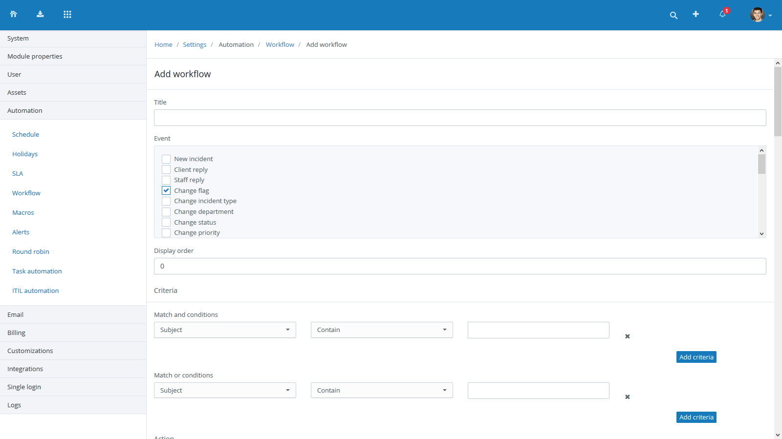 Help Desk Automation